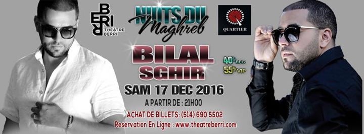 LES NUITS DU MAGHREB PRÉSENTE : BILAL SGHIR
