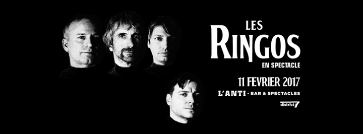Les Ringos - Chansons des Beatles // Samedi 11 fév // L'Anti