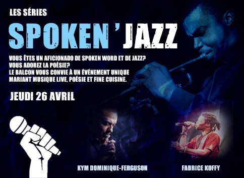 Les Séries Spoken'Jazz avec Fabrice Koffy et Kym Dominique-Ferguson