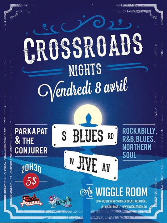 Les Soirées Crossroads: Northern Soul explosion avec Parka Pat et The Conjurer!