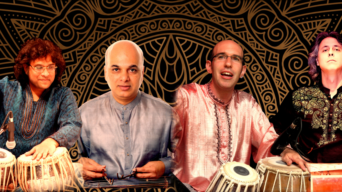 LES SONS SEREINS DU SANTOOR: SATISH VYAS, JONATHAN VOYER, MUKUNDRAJ DEO, SHAWN MATIVETSKY