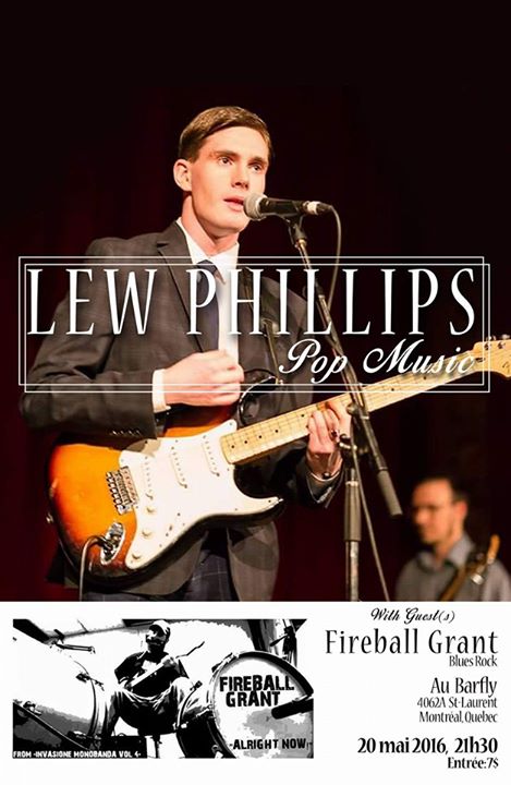 Lew Phillips Live Au Barpub St-Denis!!!