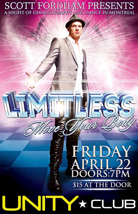 LIMITLESS: MOVE YOUR BODY Hits Montreal (DANCE SHOW)