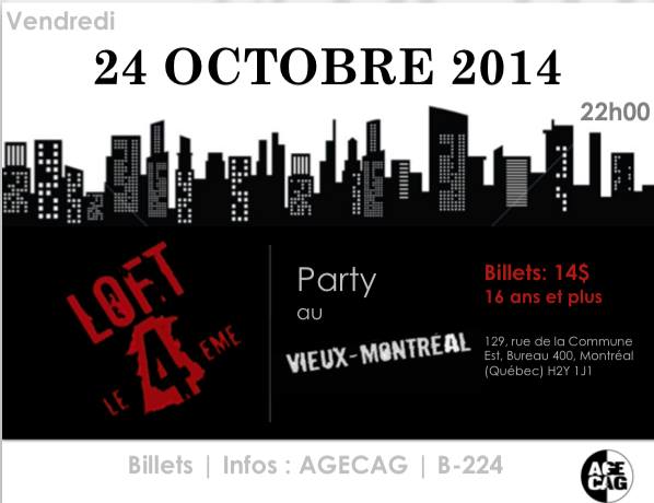 Loft le 4ème - Party au Vieux-Montréal