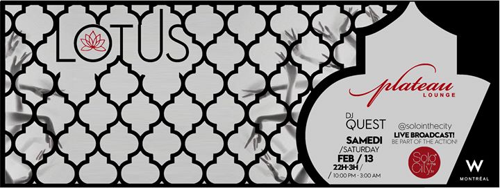 Lotus. Célébration de la Saint-Valentin 2016