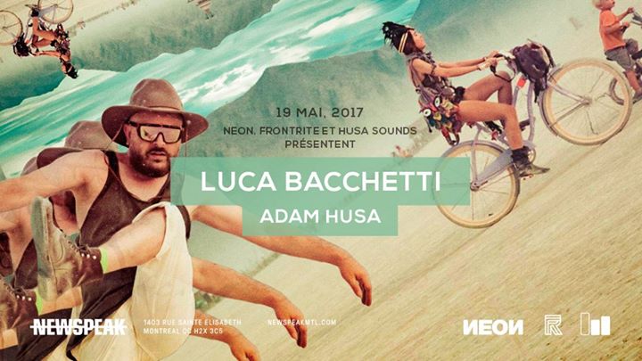 Luca Bacchetti w/ Adam Husa - FrontRite at Newspeak