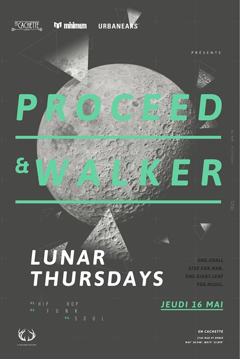 Lunar Thursdays #002 avec PROCEED & WALKER