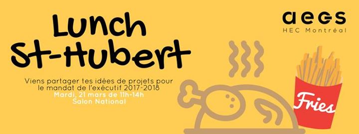 Lunch St-Hubert de l'AECS