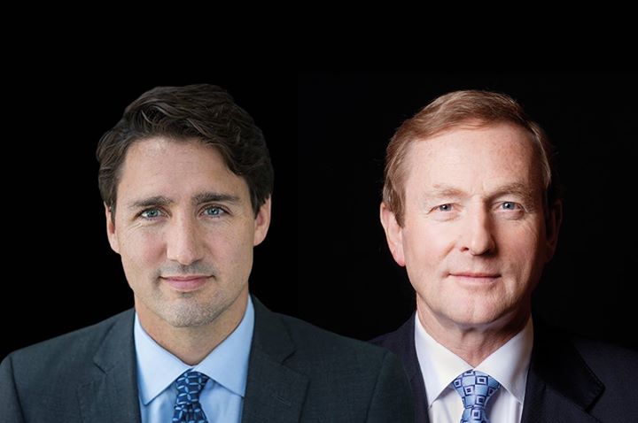 Luncheon with Irish & Canadian Prime Minister's