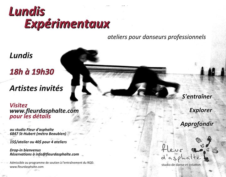 Lundis Expérimentaux - HIVER 2016