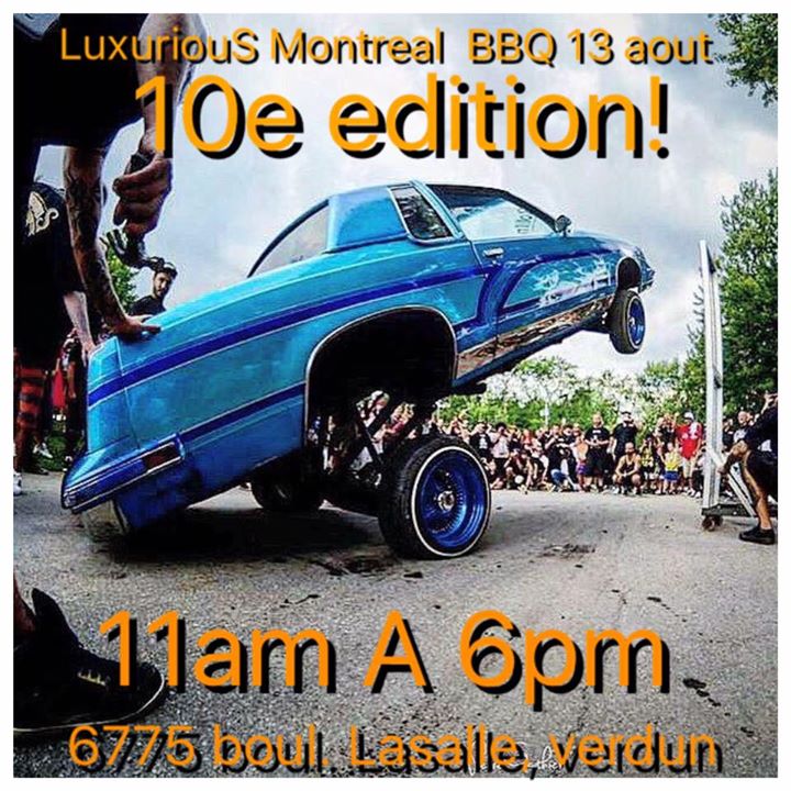 LuxuriouS montreal 10e bbq annuel