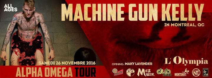Machine Gun Kelly (MGK) - Live in Montreal