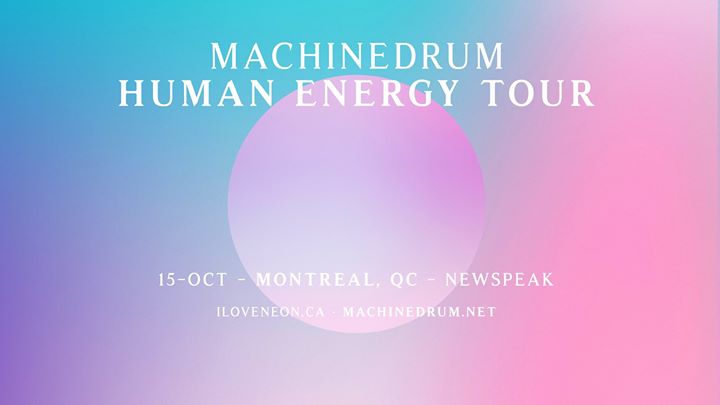Machinedrum // Newspeak // 15 octobre 2016