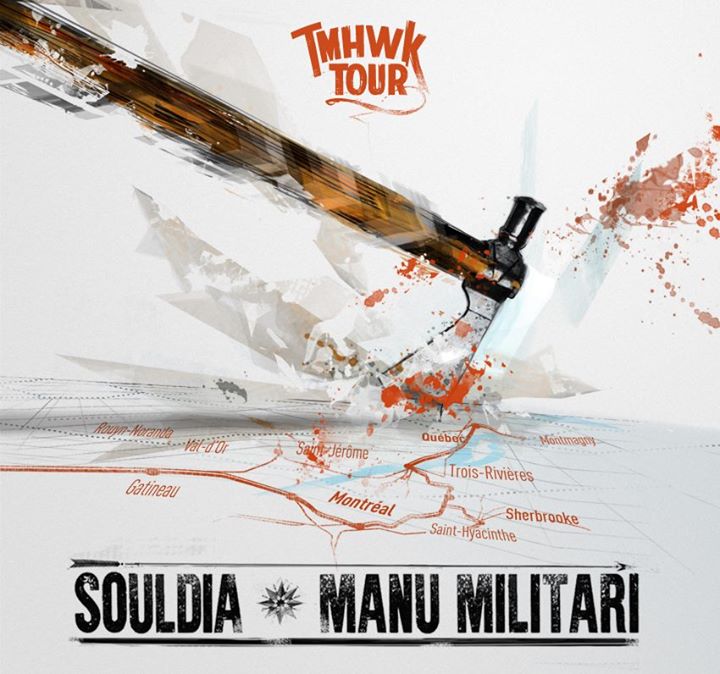 Manu Militari + Souldia / Le Zaricot