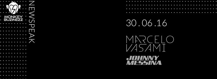 Marcelo Vasami with Johnny Messina at Newspeak