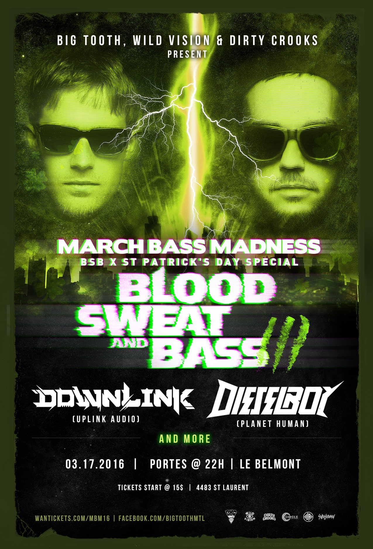 MARCH BASS MADNESS x BSB EDITION w/ DOWNLINK + DIESELBOY + MORE