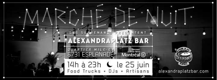Marché de nuit - 25 juin 2016