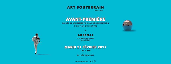 Mardi Culturel TD - Arsenal art x Art Souterrain: Avant-première