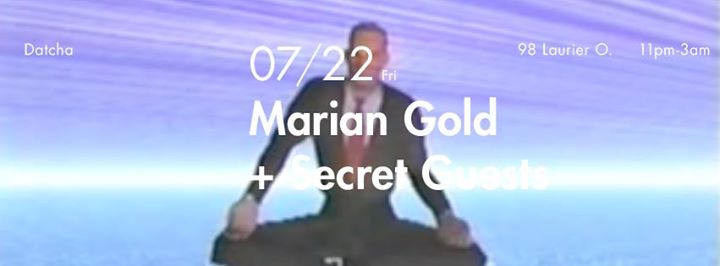 Marian Gold + secret guests at Datcha Fridays