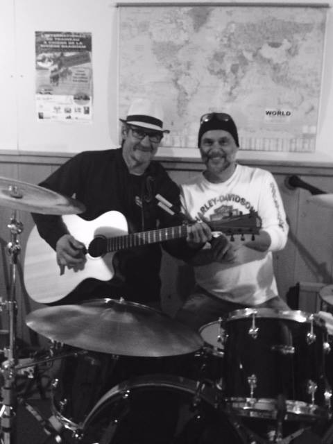 Maric (Martin Bélanger et Éric Dufour) en spectacle.