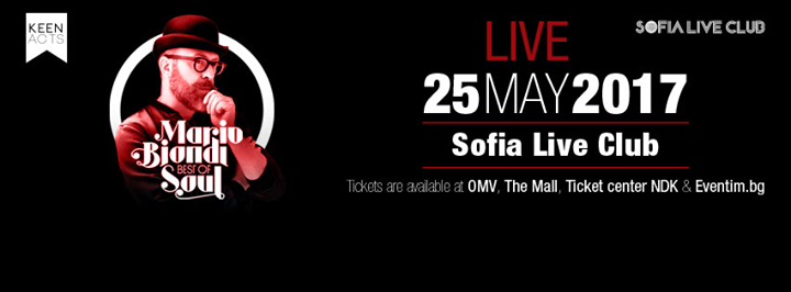 Mario Biondi Live in Sofia