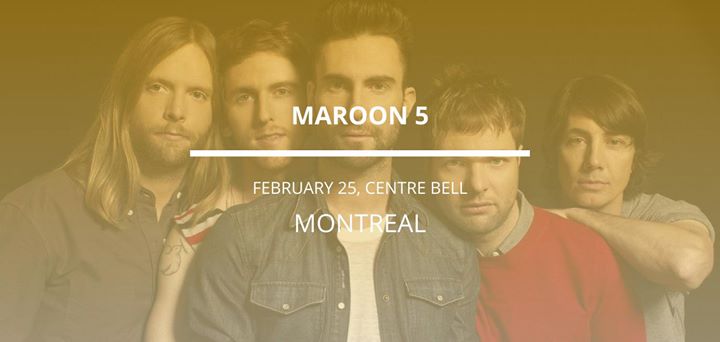 Maroon 5 in Montreal