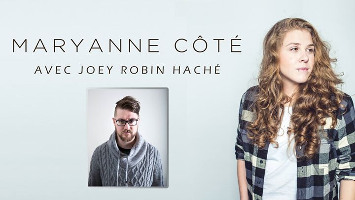 Maryanne Côté et Joey Robin Haché à l'Ange Vagabond