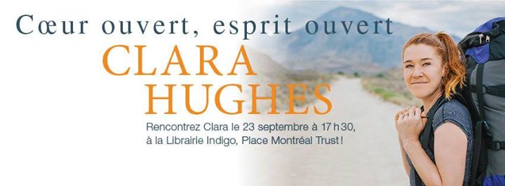 Meet Clara Hughes in Montreal