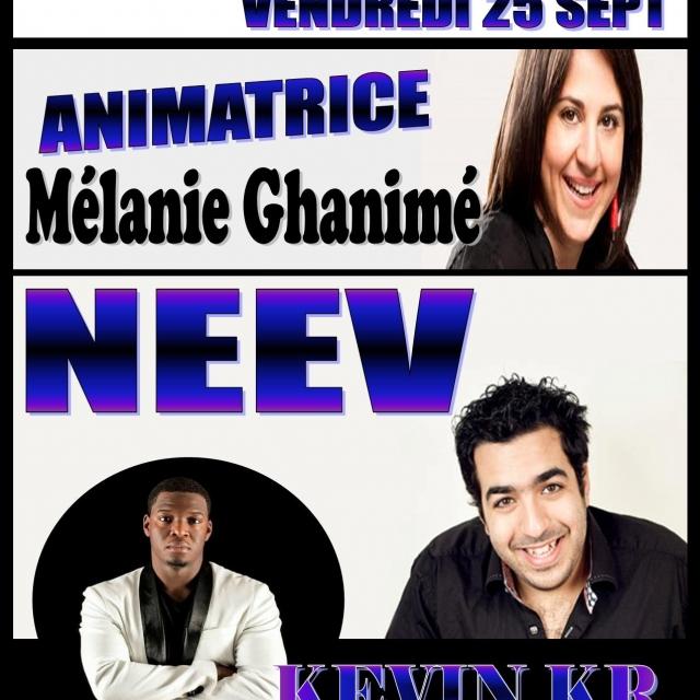 Melanie Ghanimé, Neev et Kevin KR