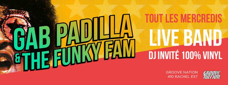 Mercredi Live Funk ave Gab Padilla
