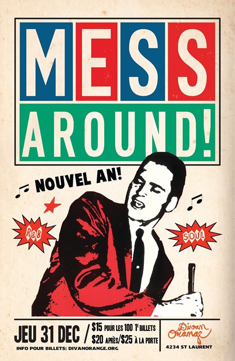 MESS AROUND! - Party Du Nouvel An