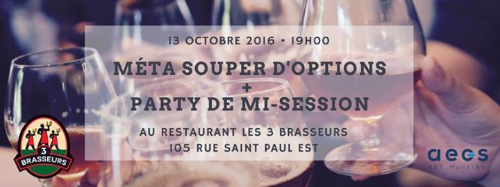 META-Souper d'option + Party mi-session