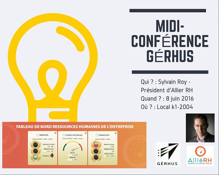 Midi-Conférence - Sylvain Roy