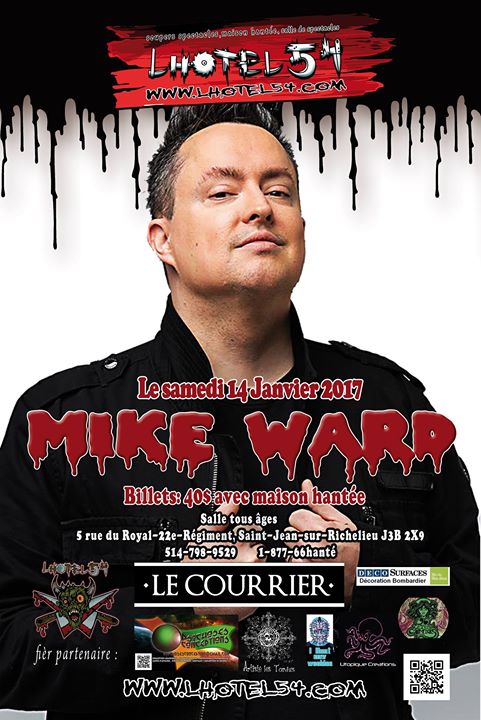 Mike Ward à Lhotel 54