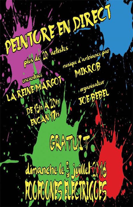 Mikrob à Peinture en Direct 2016