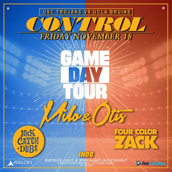 Milo & Otis at Control (Los Angeles) 19+