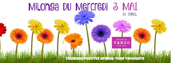 Milonga du Mercredi: 3 mai - milonga du printemps?