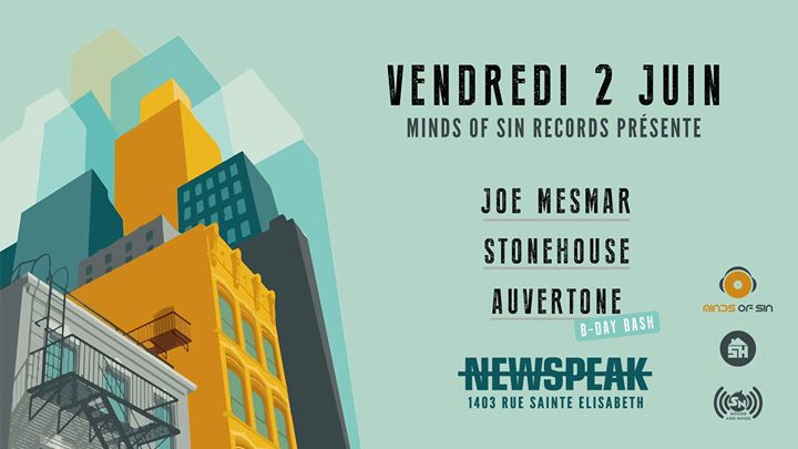 Minds Of Sin Records : Joe Mesmar - Stonehouse - Auvertone