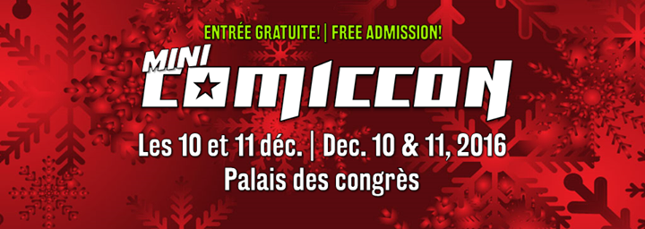 Mini-Comiccon de Montréal 2016