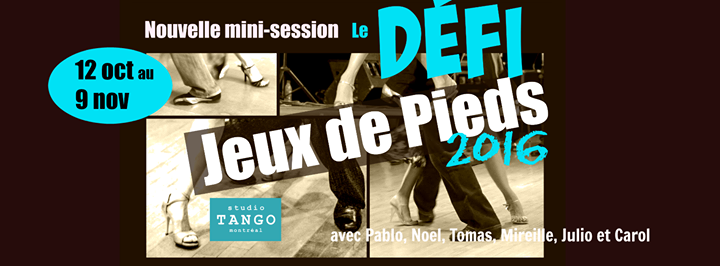 Mini-session: Défi des Jeux de Pieds / Foot-Game Challenge