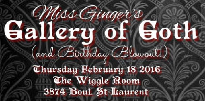 Miss Ginger's Gallery of Goth (and Birthday Blowout!)