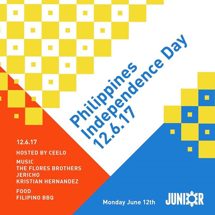 Mon. June 12 Philippine Independence BBQ
