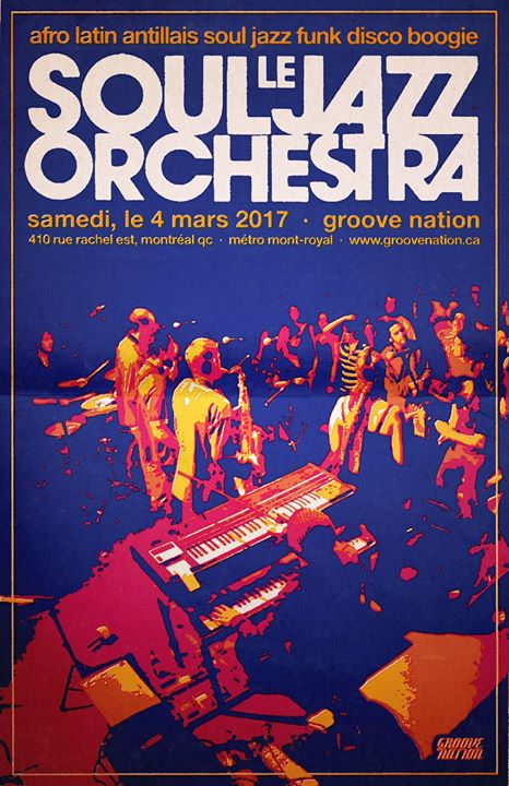 Montréal, QC: The Souljazz Orchestra at Groove Nation