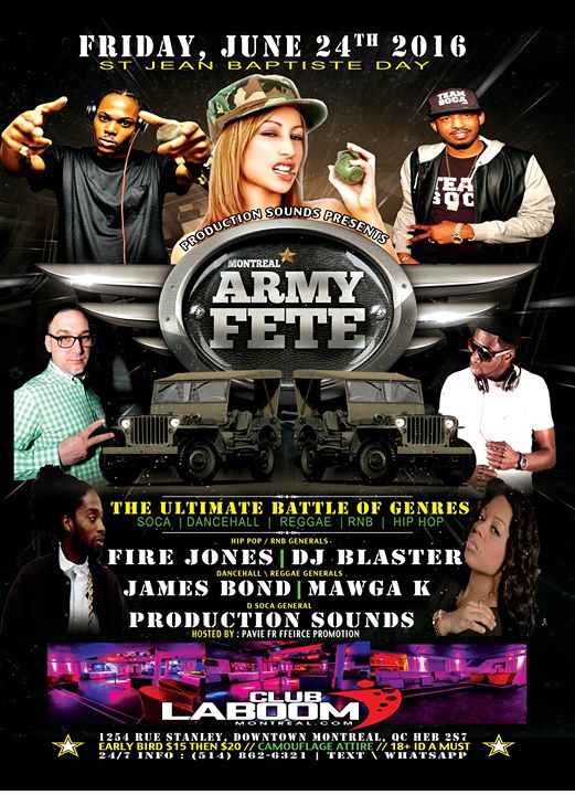 Montreal ARMY FETE Pt2