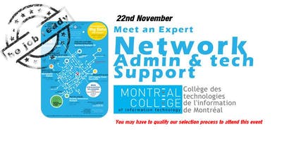 Montreal College's Networking and Technical Support - Info Session November 2018