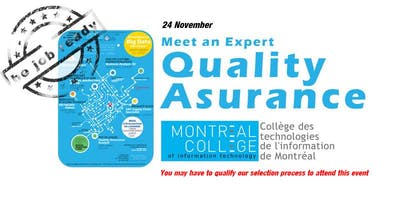 Montreal College's Software Testing and Quality Assurance - Info Session November 2018