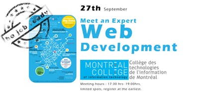 Montreal College's Web App Development - Info-session September 2018