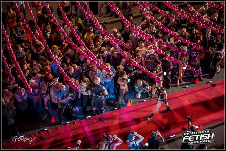 Montreal Fetish Weekend Starwalk Mode en Folie