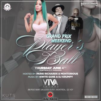 MONTREAL GRANDPRIX PLAYER'S BALL