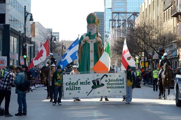 Montreal's 195th St Patrick's Parade